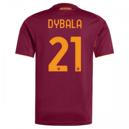 Maillot de Foot AS Roma Dybala 21 Domicile 2025-26 Maillot de Foot AS Roma Dybala 21 Domicile 2025-26